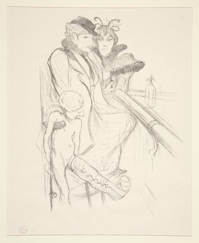 Eros Vanquished (Eros Vanquished) de Henri de Toulouse Lautrec