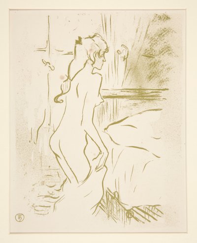 Etude de femme (Estudo de uma mulher) de Henri de Toulouse Lautrec