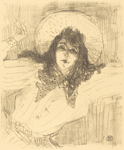 Eva Lavallière de Henri de Toulouse Lautrec
