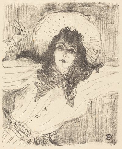 Eva Lavallière, 1896. de Henri de Toulouse Lautrec