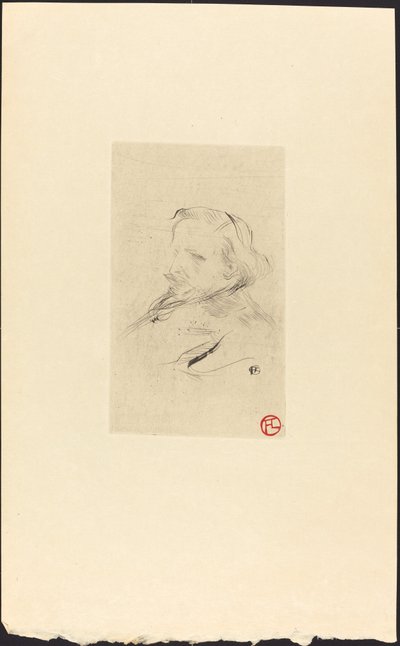 Francisco Jourdain, 1898. de Henri de Toulouse Lautrec