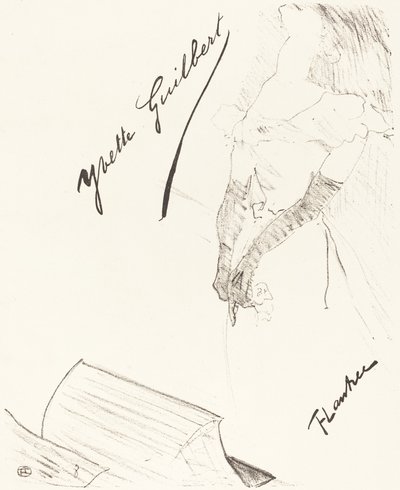 Frontispiz, 1898 von Henri de Toulouse Lautrec