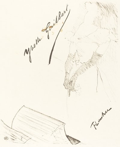 Frontispiz, 1898 von Henri de Toulouse Lautrec