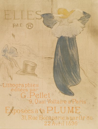 Frontispiz für Elles, 1896 von Henri de Toulouse Lautrec