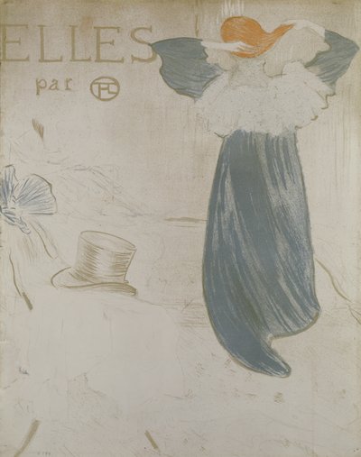 Frontispício para "Elles", 1896 de Henri de Toulouse Lautrec