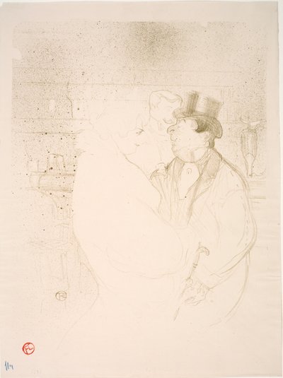 Ida Heath au Bar de Henri de Toulouse Lautrec