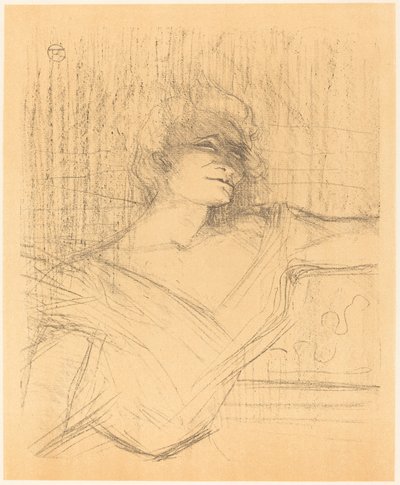 Em "La glu" (Em "La glu") de Henri de Toulouse Lautrec