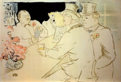 Irish American Bar oder The Chap Book de Henri de Toulouse Lautrec