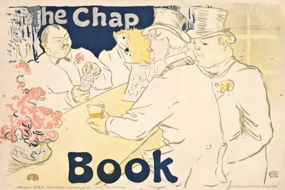Bar irlandês e americano, Rue Royale - cartaz de "The Chap Book", 1895 de Henri de Toulouse Lautrec