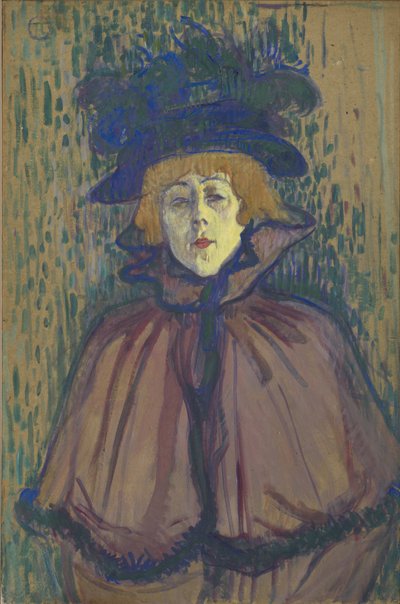 Jane Avril, 1891-92 von Henri de Toulouse Lautrec