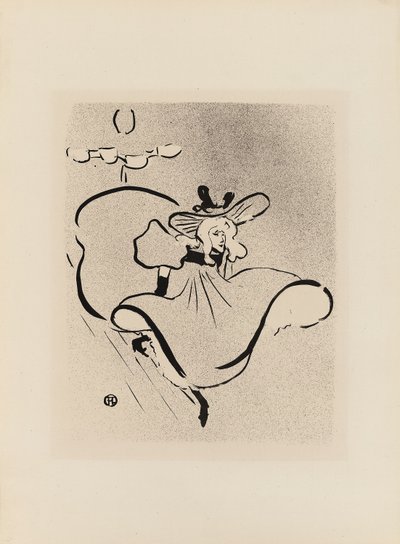 Jane Avril, de Le Café-Concert de Henri de Toulouse Lautrec