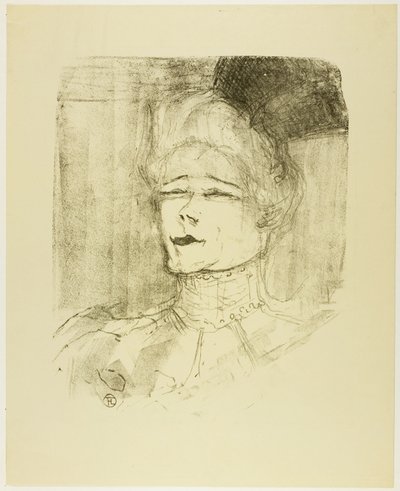 Jeanne Granier, da Treize Litografias de Henri de Toulouse-Lautrec