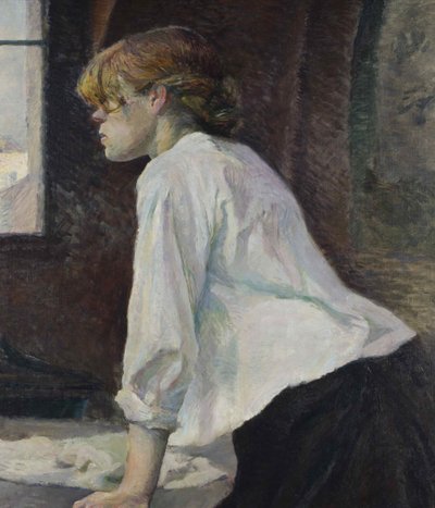 La Blanchisseuse, 1886-1887. de Henri de Toulouse Lautrec
