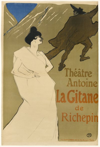cigano de Henri de Toulouse Lautrec