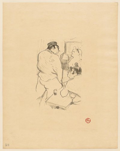 O terror de Grenelle de Henri de Toulouse Lautrec