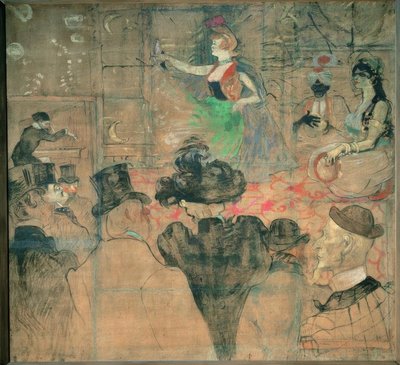 A dança moura, ou os Almées de Henri de Toulouse Lautrec