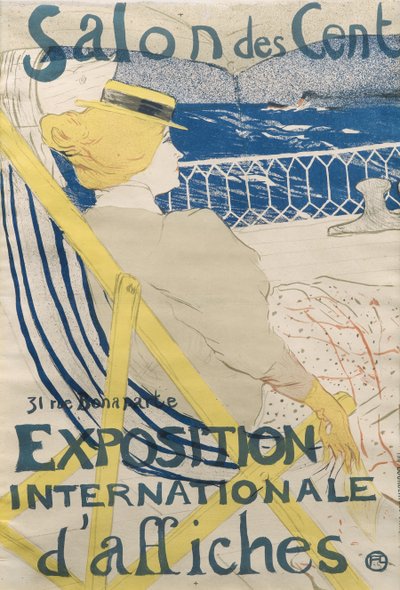 La Passage du 54 - Promenade e Iate Salon des Cent de Henri de Toulouse Lautrec