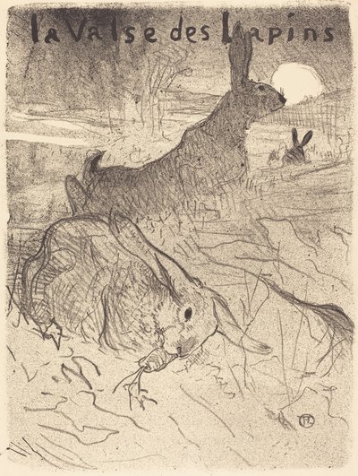 A Valsa dos Coelhos de Henri de Toulouse Lautrec