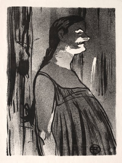 O Café-concerto: Sra. Abdala de Henri de Toulouse Lautrec