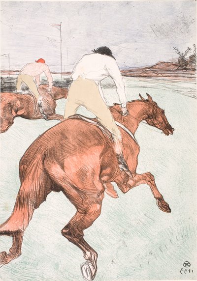 O jóquei de Henri de Toulouse Lautrec