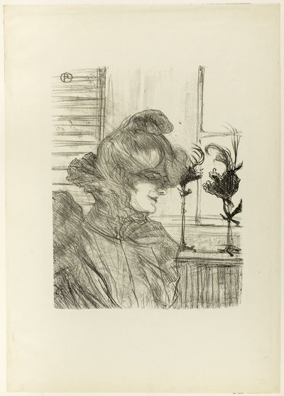 Le Margoin (Miss Louise Blouet) de Henri de Toulouse Lautrec