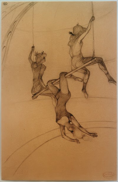 Trapézio Voador de Henri de Toulouse Lautrec