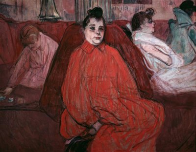 O sofá de Henri de Toulouse Lautrec