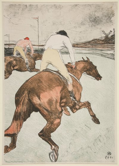 o jóquei de Henri de Toulouse-Lautrec
