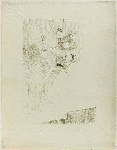 Lender dançando o Bolero em Chilpéric de Henri de Toulouse Lautrec