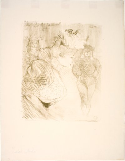 Saudação do credor de Henri de Toulouse Lautrec