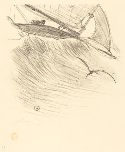 Les hirondelles de mer de Henri de Toulouse Lautrec