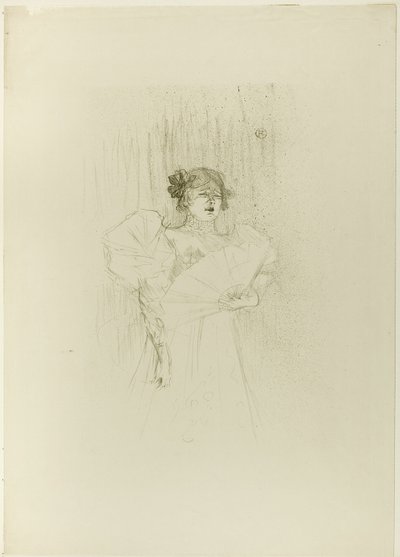 Luce Myres, vista frontal de Henri de Toulouse Lautrec