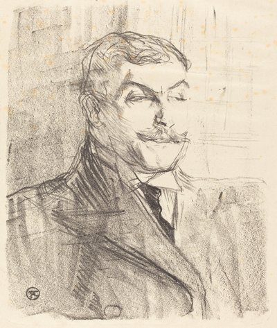 Lucien Guitry, 1896. de Henri de Toulouse Lautrec