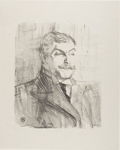 Lucien Guitry, da Treize Litografias de Henri de Toulouse Lautrec