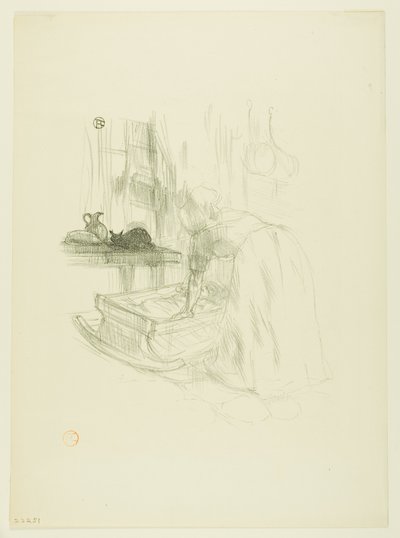 Lullaby, de Melodies de Désiré Dihau de Henri de Toulouse Lautrec