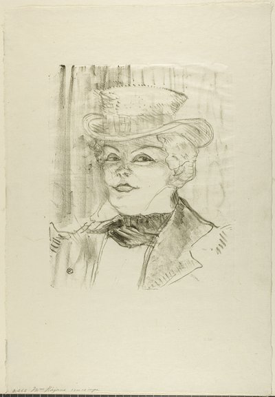 Madame Rejane de Henri de Toulouse Lautrec