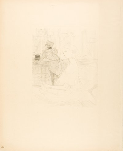 Senhorita Leconte de Henri de Toulouse Lautrec