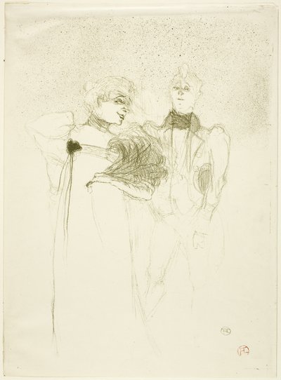 Mademoiselle Lender, em Madame Satan de Henri de Toulouse Lautrec