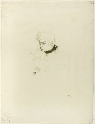 Menina Pois Vert de Henri de Toulouse Lautrec