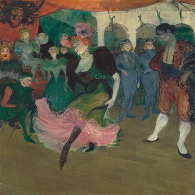 Marcelle Lender Dançando o Bolero em Chilpéric, 1895-1896. de Henri de Toulouse Lautrec
