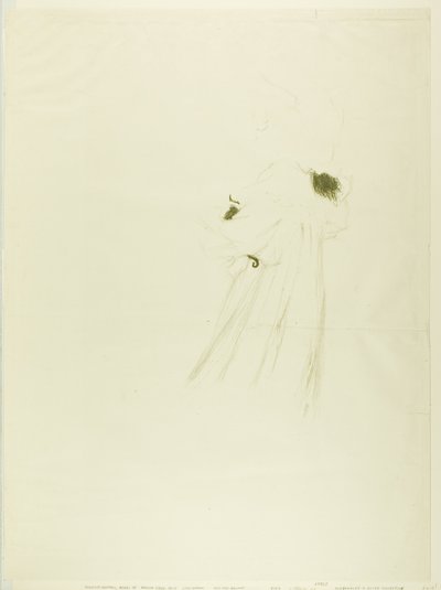 Miss May Belfort (prato grande) de Henri de Toulouse Lautrec