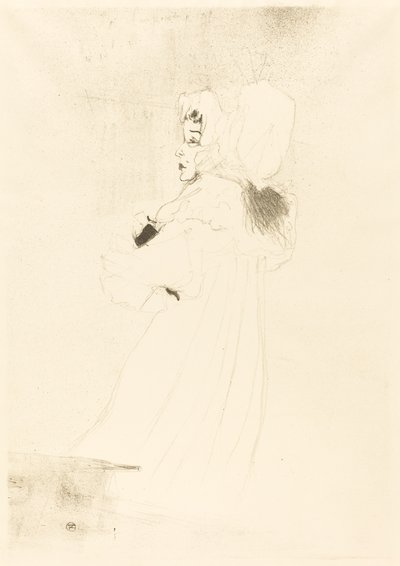 Miss May Belfort, Prato Grande Miss May Belfort, grande planche, 1895. de Henri de Toulouse Lautrec