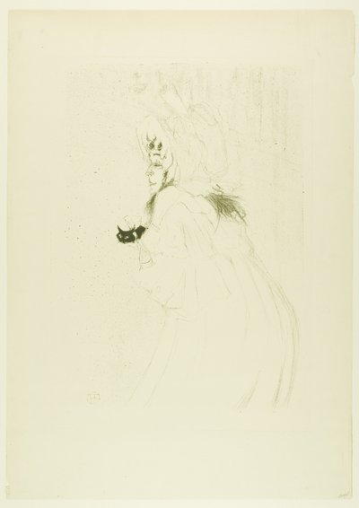 Miss May Belfort fazendo uma reverência de Henri de Toulouse Lautrec
