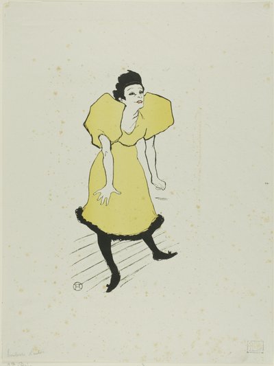 Senhorita Polar de Henri de Toulouse Lautrec