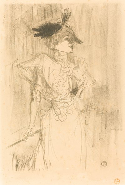 Miss Marcelle Lender, de pé Miss Marcelle Lender, de pé, 1895. de Henri de Toulouse Lautrec