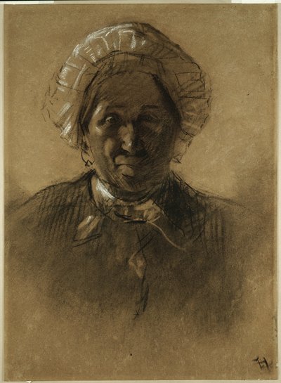 Velha de Henri de Toulouse Lautrec