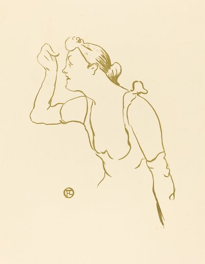 Paula Brebion, 1893. de Henri de Toulouse Lautrec