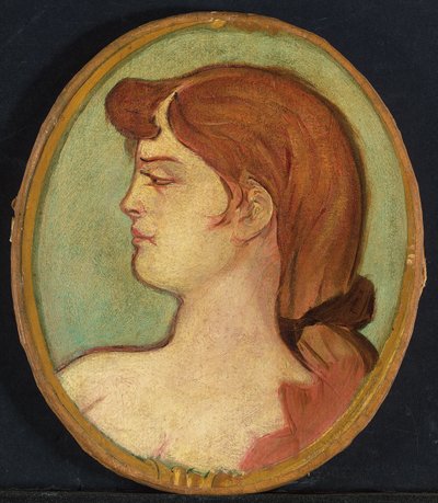 Retrato de uma mulher da Rue d "Amboise House, 1892 de Henri de Toulouse Lautrec