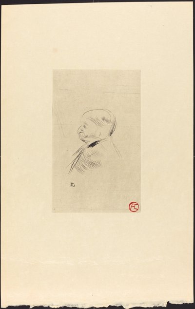 Retrato do Sr. X de Henri de Toulouse Lautrec