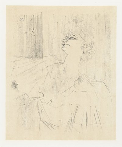 Portret van actress Yvette Guilbert em A Menilmontant de Bruant
Yvette Guilbert A Menilmontant de Bruant
Yvette Guilbert : série inglesa (título da série) de Henri de Toulouse Lautrec